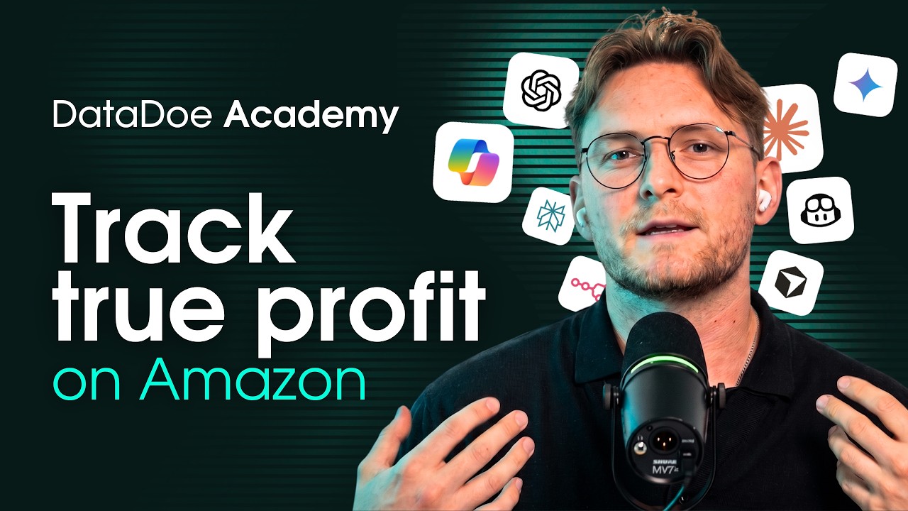 Track real Amazon profit and analyze it with AI — DataDoe Academy lesson 04