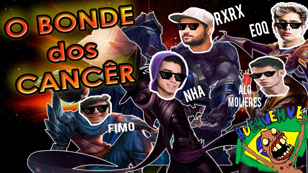 O BONDE DOS CANCÊR ( BRTT, HASTAD, JUKES, PICOCA, YODA) - Rexpeita a Stream #37