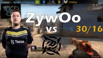 CS:GO POV Demo Vitality ZywOo (30/16) vs NiP (de_mirage) @ BLAST Premier Fall Groups 2023