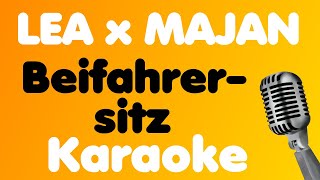 Video thumbnail of "LEA x MAJAN • Beifahrersitz • Karaoke"