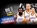 Thunder BiG-3 ELiMiNATES Spurs & Take OKC To The 2012 NBA Finals - 75 Pts Combined!