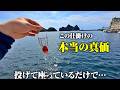 やっぱこの仕掛けスゲェよ。投げて座っているだけで良型回遊魚が連発。こういう場所でもこんなに釣れるなんて思わんかった。