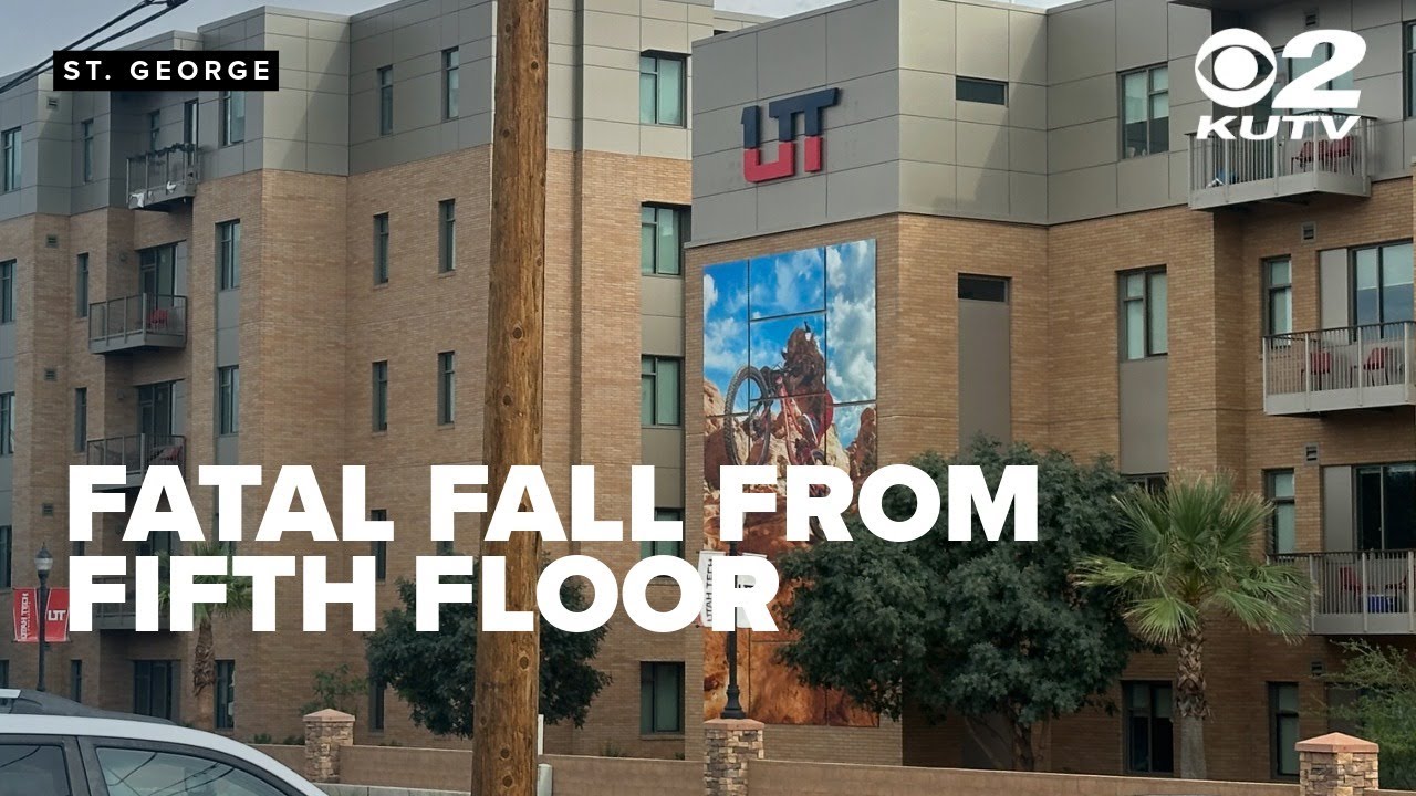 Student dies after fall from 5th-floor balcony at Utah Tech dorm