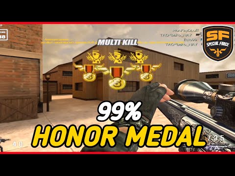 [SF] - 99% Honor Medal Character Set Up Tutorial! | SPECIAL FORCE THAILAND