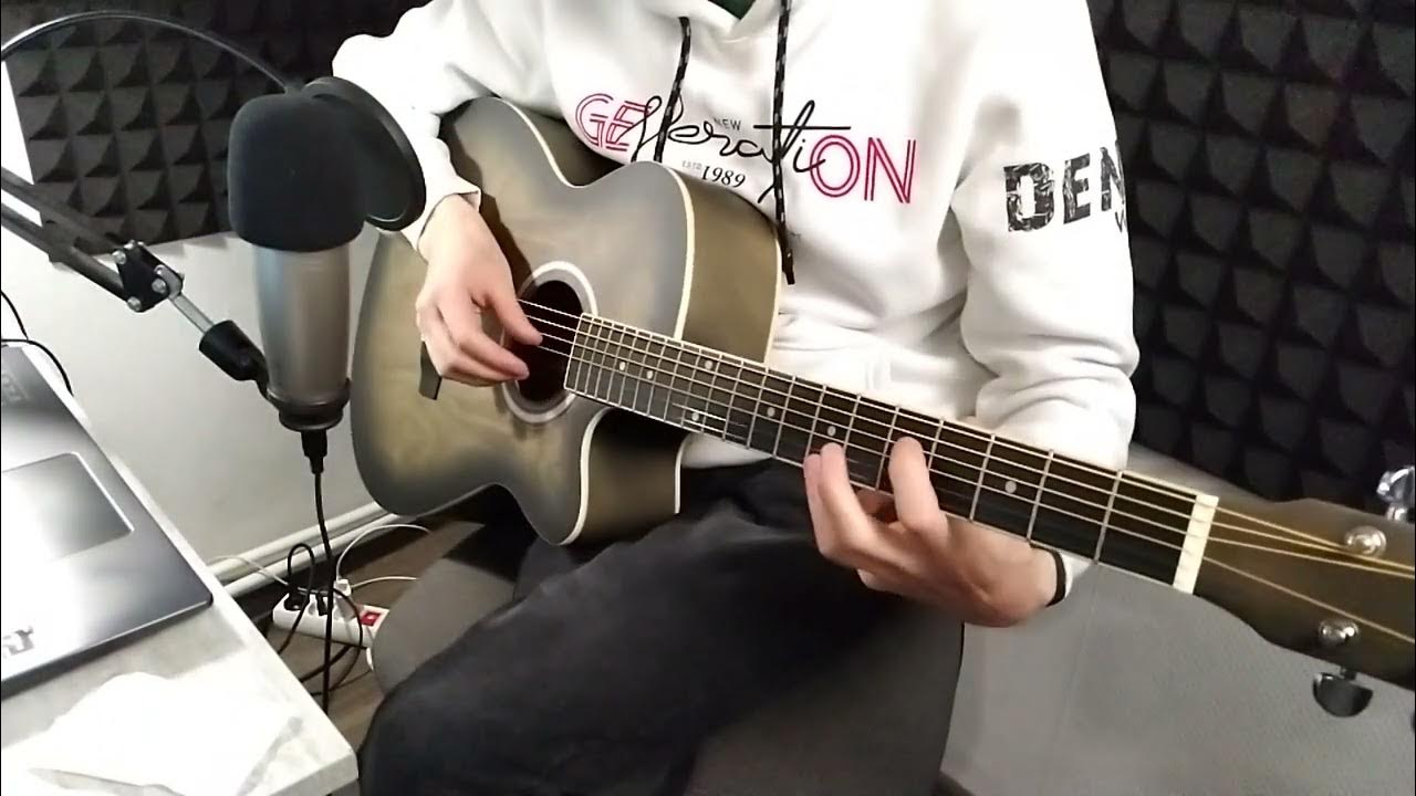 Caravan Music HS-4040 TBS. Недорогая хорошая гитара. Inexpensive good ...