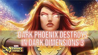 Phoenix is a Necessity for DD3! - Dark Dimensions 3 Node 1 ∣ Marvel Strike Force