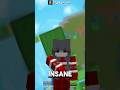 I Did THIS INSANE PLAY To Get His Bed.. #minecraft #bedwars #hypixel #shorts | IP: hypixel.net