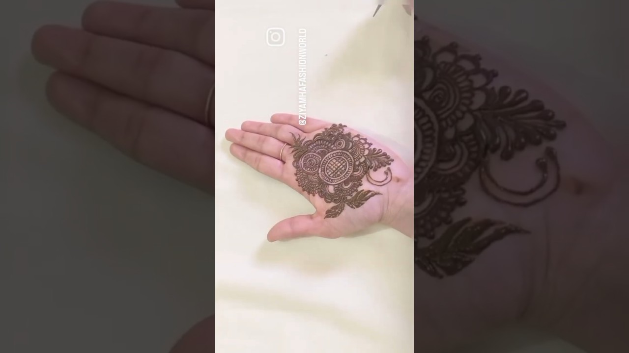 wonderful henna design for hand -3...2026 