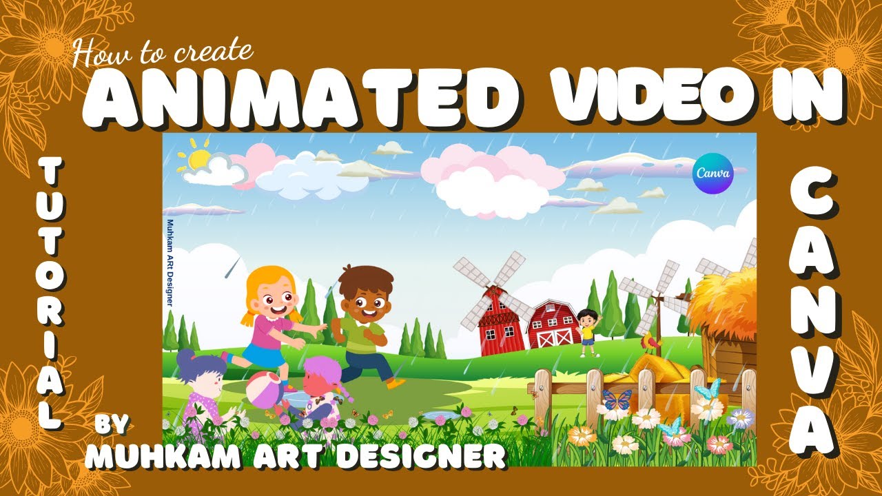 How to Create Animated Video In Canva - YouTube