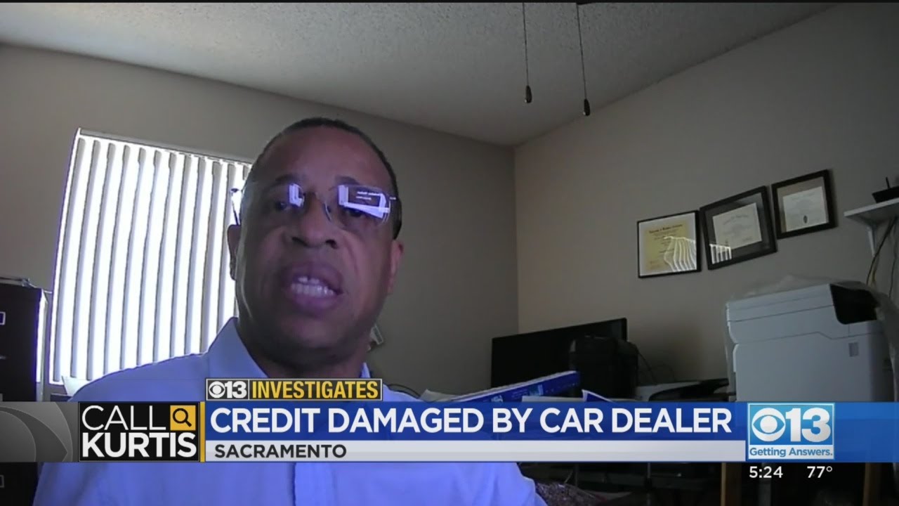 Credit Score Damaged By Car Dealer