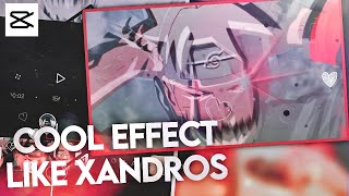 Tutorial Cool Edgy Effect Like Xandros On CapCut 👻✨ || CapCut AMV