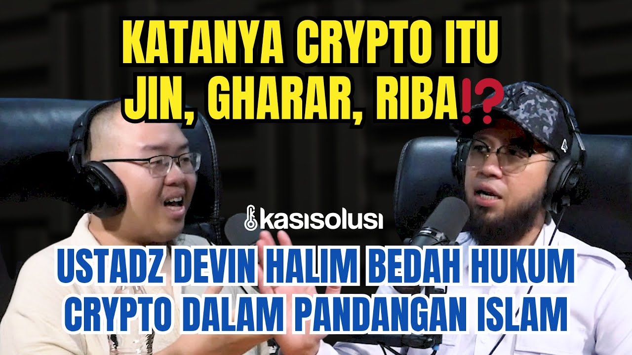 BITCOIN DIHARAMKAN⁉️Ustadz Devin: Banyak yang Salah Paham, Ini Alasan  CRYPTO GAK HARAM dalam Islam