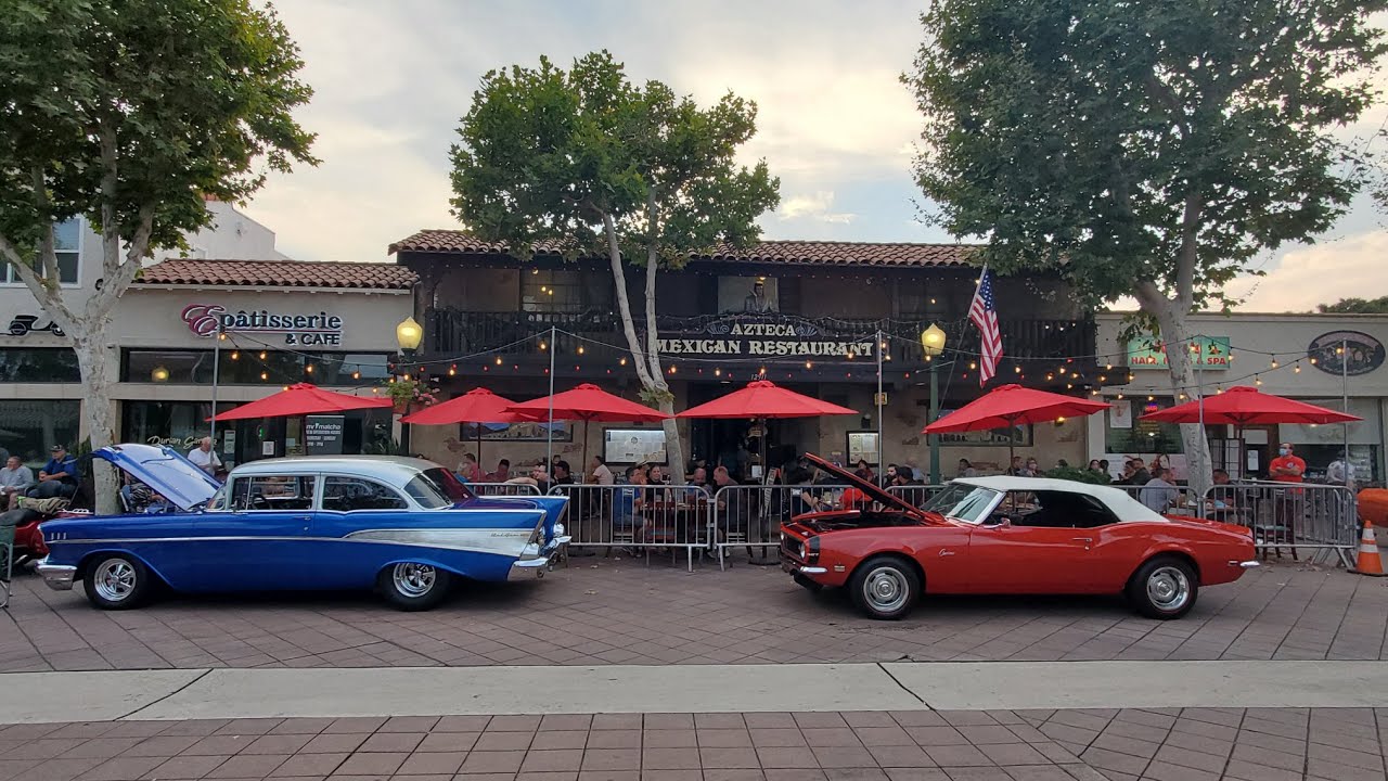 Classic Cars Main St Garden Grove Car Show "Walkthrough" on DANO