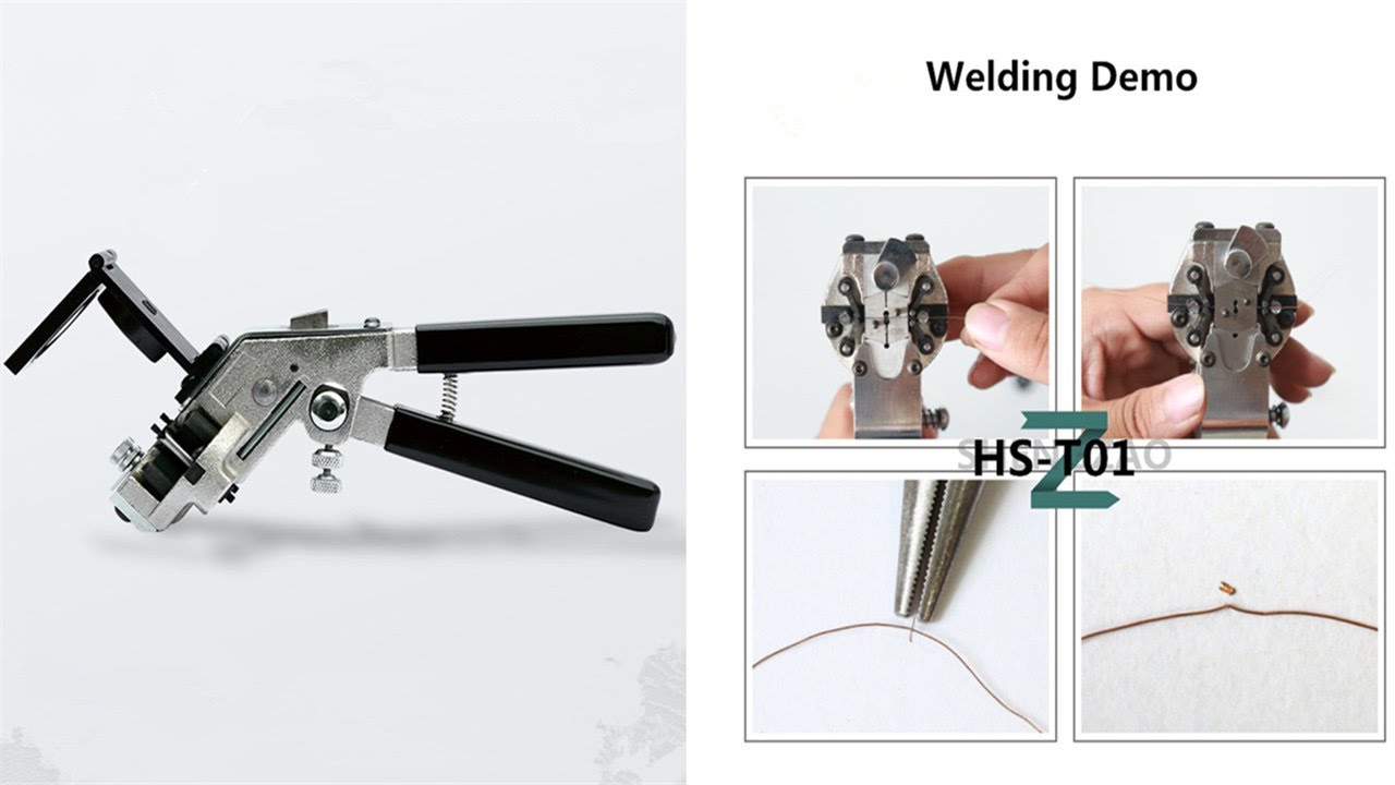 How to Assemble, use cold welding machine for copper wire joint YouTube