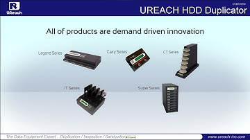 Full series of U-Reach HDD duplicator introduction