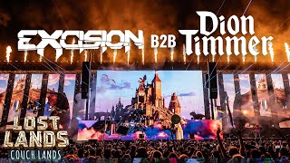 Excision B2B Dion Timmer Live Lost Lands 2023 - Full Set