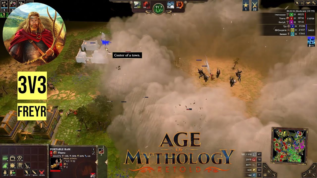 Age of Mythology Youtube Guide Video Went Wrong to My Opponent "Kronos" Player