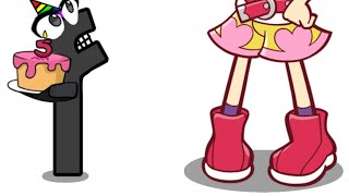 Hbd To You But Amitie Is Soul Puyopuyo X Alphabet Lore