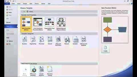 Intro to Creating Basic Process Flow Diagrams in Visio 2010