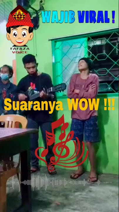 Viral pengamen suara merdu, cover lagu Chrisye - Andai Aku Bisa ~ fafaza voice