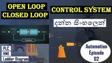 Closed loop and Open Loop Control System | Control system for beginners | Basic of control system