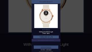 Withings ScanWatch Light 37mm - Die perfekte Smartwatch 🤍