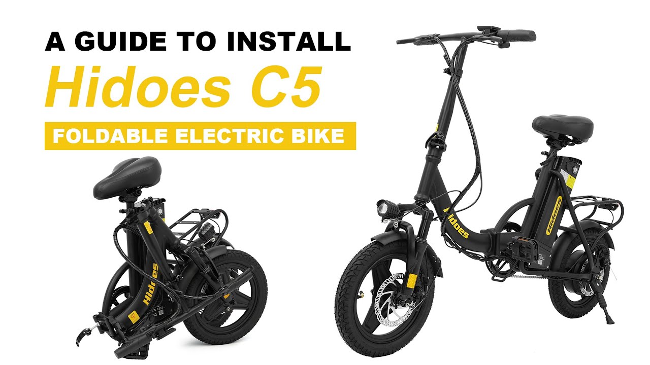Hidoes C5 Electric Bike Installation Tutorial with Introduction to Display Operation