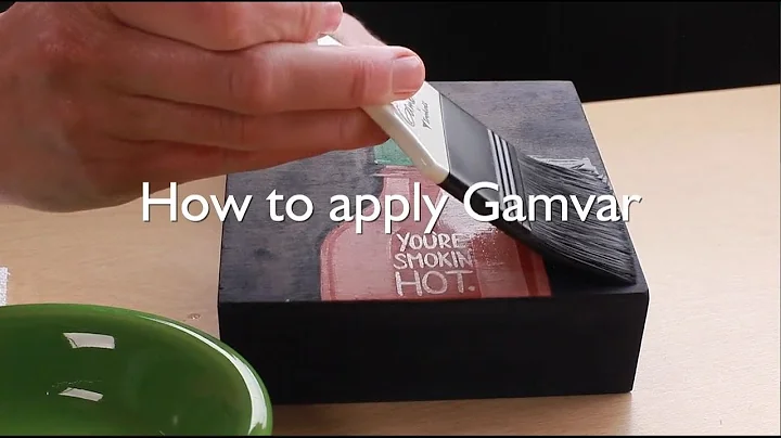 How to varnish with Gamvar