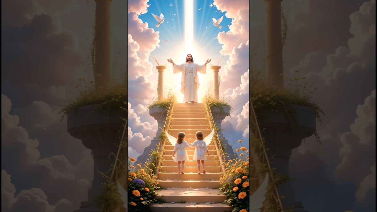 Two Children Enter Heaven | Jesus Hugs Them with Love