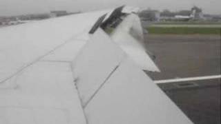 BA 294 landing at Heathrow 27L