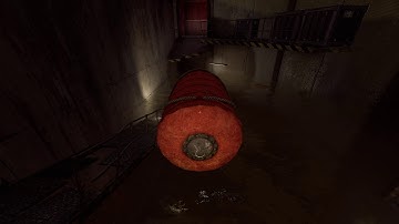 Black Mesa 1.0 - Chapter 9 Apprehension: Collect Orange Floaties To Raise Bridge Puzzle (4K60 2020)