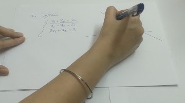 System of Linear Equations (lecture 1)