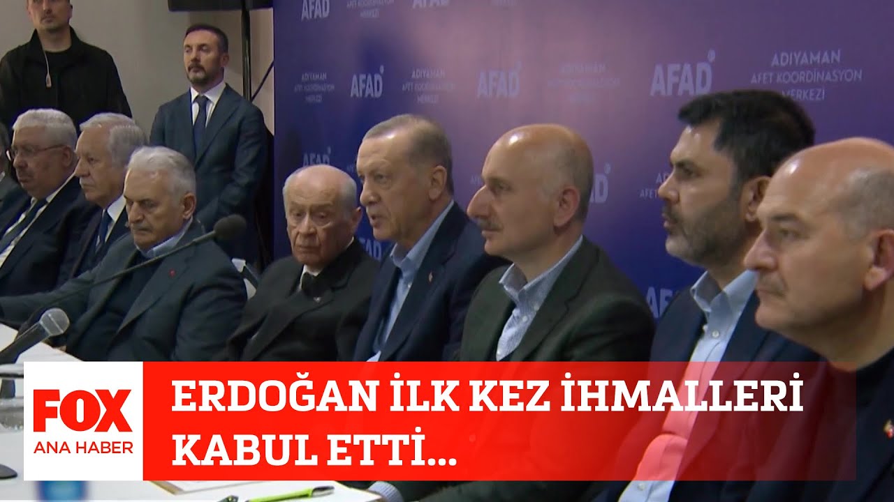 Erdoğan ilk kez ihmalleri kabul etti... 28 Şubat 2023 Selçuk Tepeli ile FOX Ana Haber