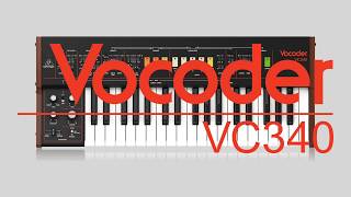 VC340 VOCODER - 製品一覧 - ベリンガー公式ホームページ