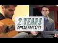2 Years Guitar Progress (Motivational Video) - Flamenco Edition - Classical Guitar