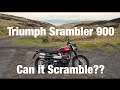 Triumph scrambler 900 review  first ride