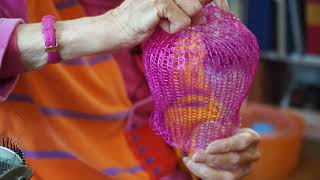 Sculptor / Jeweler Arline Fisch on her crocheted sea jellies (jellyfish)