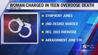 Woman Charged in Teen Overdose Death
