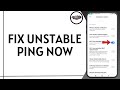 How to Fix Unstable ping or Have Low MS in Mobile Legends in Android | Solved Step By Step