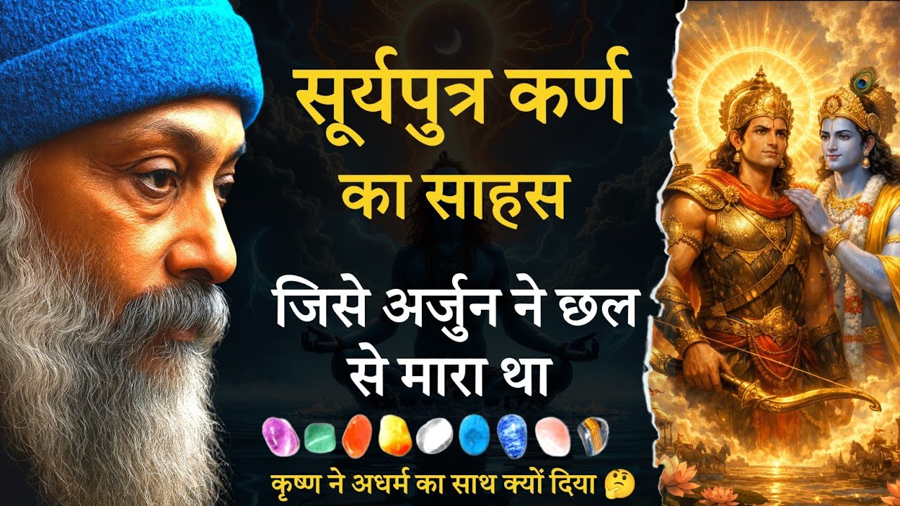 “सूर्यपुत्र कर्ण” – श्री कृष्ण की सबसे बड़ी समस्या | गीता का छिपा रहस्य | महाभारत का दर्दनाक सत्य