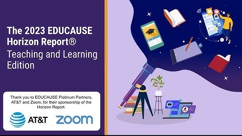 Exploring the 2023 EDUCAUSE Teaching and Learning Horizon Report