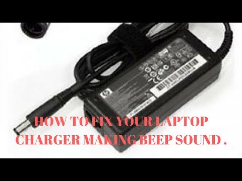 laptop charger beep sound fix