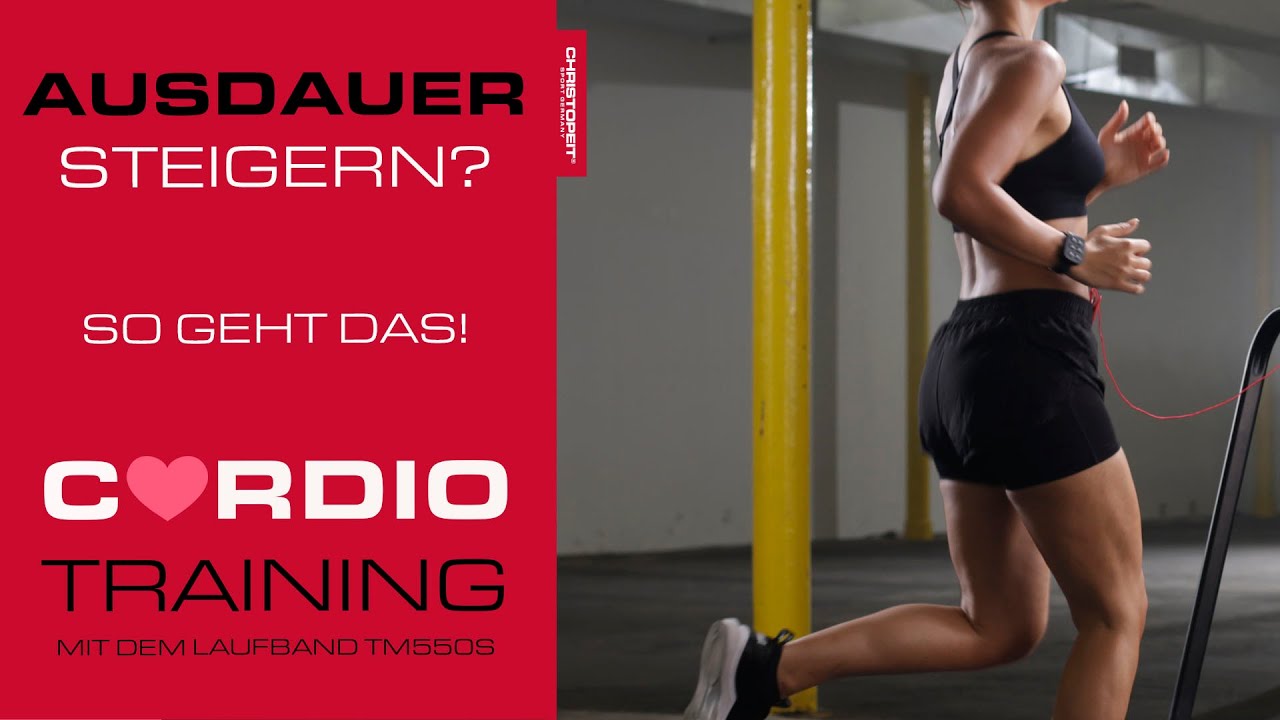 CARDIO TRAINING mit TM550S Laufband 🔥 | Christopeit Sport - YouTube