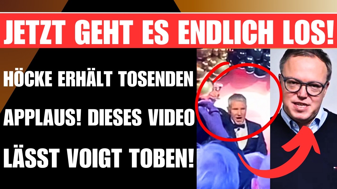 HÖCKE BALD MINISTERPRÄSIDENT 🚨 BÜRGER JUBELN FÜR HÖCKE 🚨 VOIGT VÖLLIG AM ENDE! (Es geht los!)