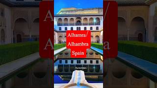 Alhambra |The Red Palace of Spain | #Alhambra #AlhambraGranada #history #Spain #Granada #fypシ