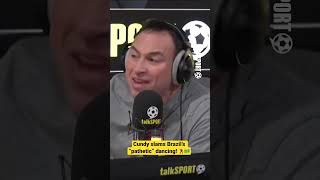 Jason Cundy was not impressed with Brazil’s celebration against South Korea! #brazil #worldcup