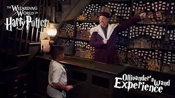 Ollivanders Full Interactive Wand Experience at Universal Studios Orlando Hogsmeade