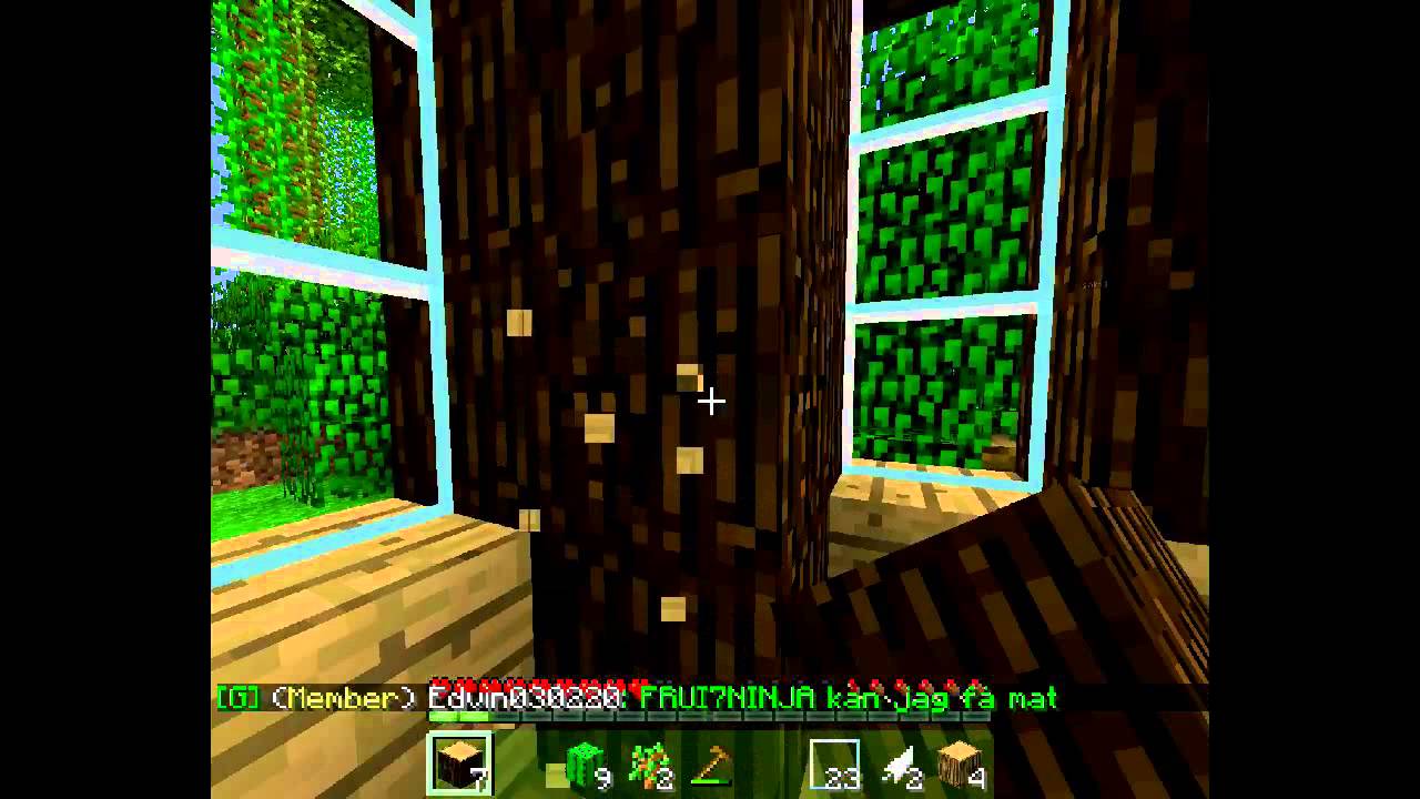 Minecraft med michael11mic och andra på Daqtay (Del 3)
