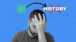 Lost your ChatGPT's history Here is an easy fix!