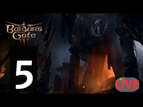 Baldur's Gate 3 - katı role play - Bölüm 5 / Canlı Yayın / RTX 4080